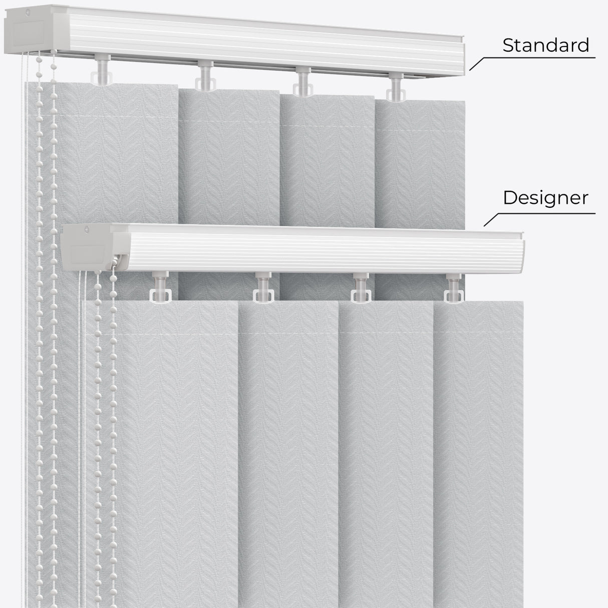 Вертикални Щори Sahara Light Grey