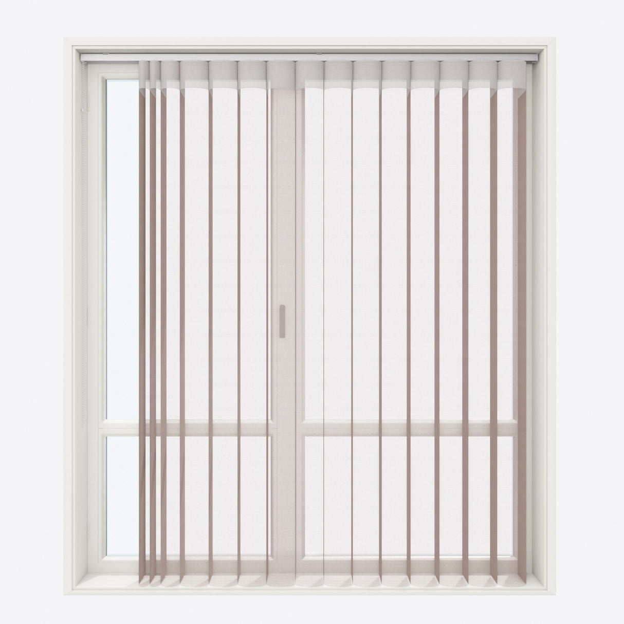 Spotted Antler Day & Night Vertical Sheer 40cm