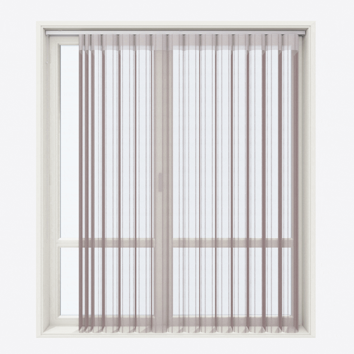 Вертикални Ден и Нощ Перде Щори Dita 40см Umbra Sand