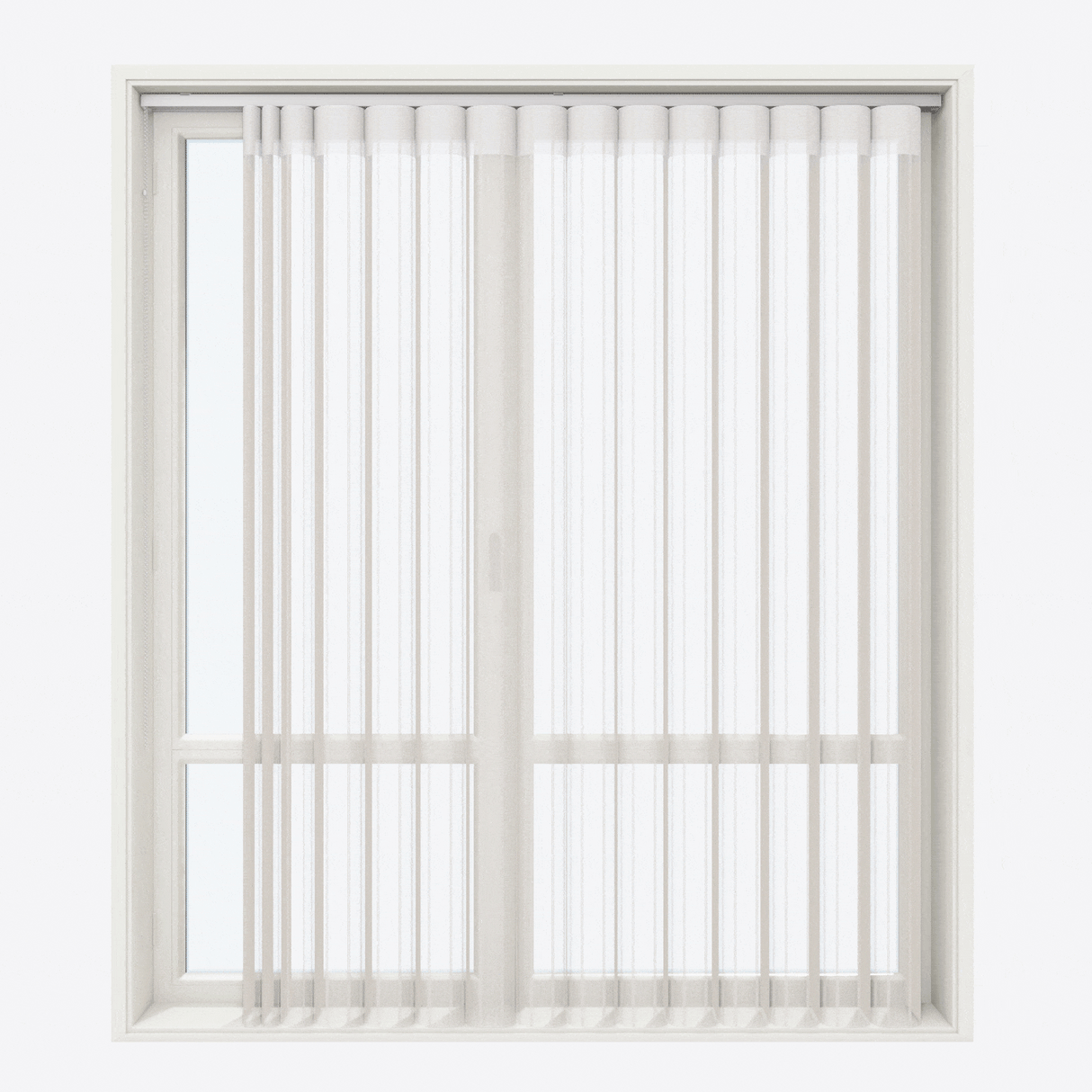 Вертикални Ден и Нощ Перде Щори Dita 40см Pumice Stone