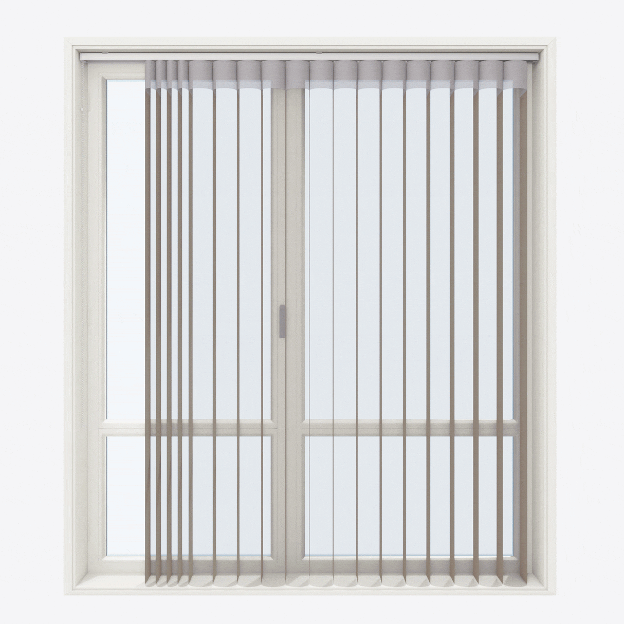 Вертикални Ден и Нощ Перде Щори Monaco 33см Sandstone Grey