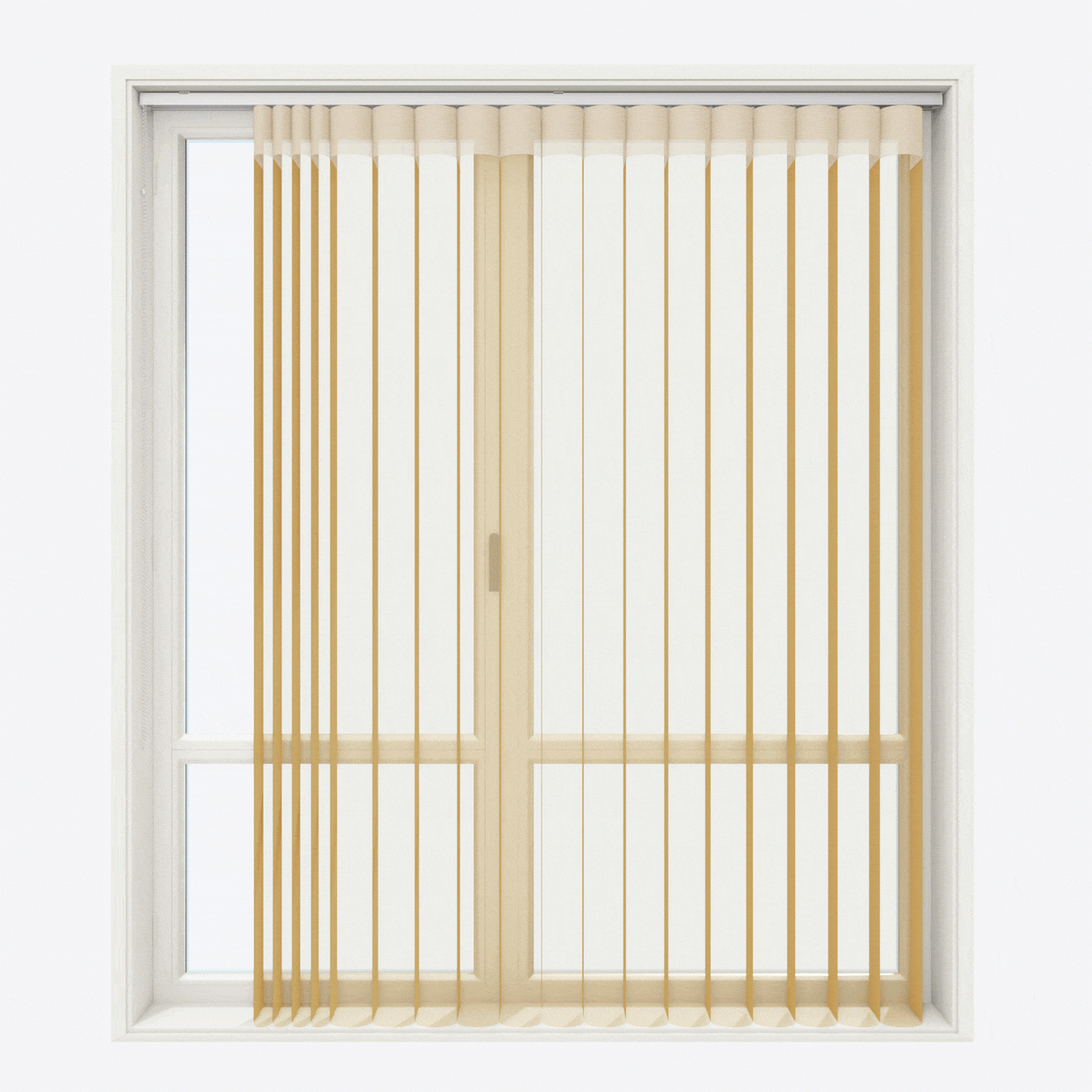 Вертикални Ден и Нощ Перде Щори Monaco 33см Funchal Yellow