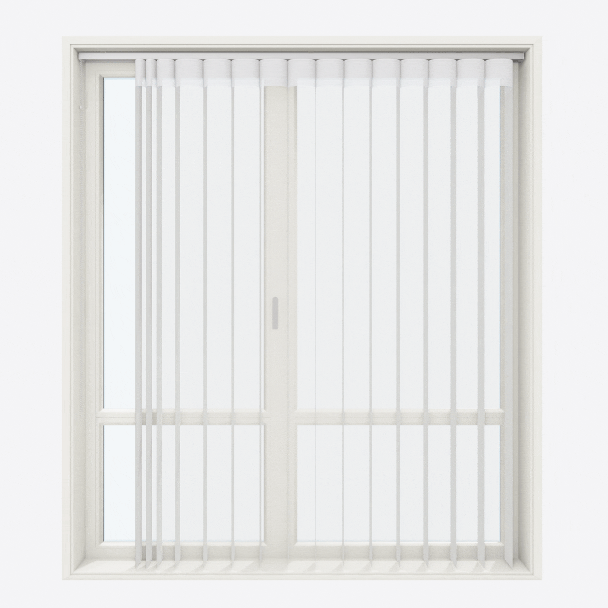 Вертикални Ден и Нощ Перде Щори Nadin 40см Star White