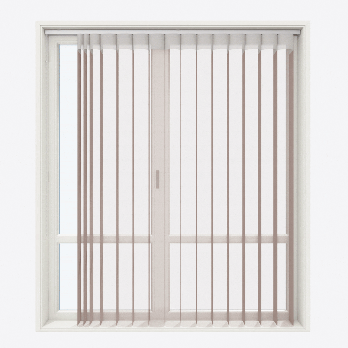 Вертикални Ден и Нощ Перде Щори Nadin 40см Antler