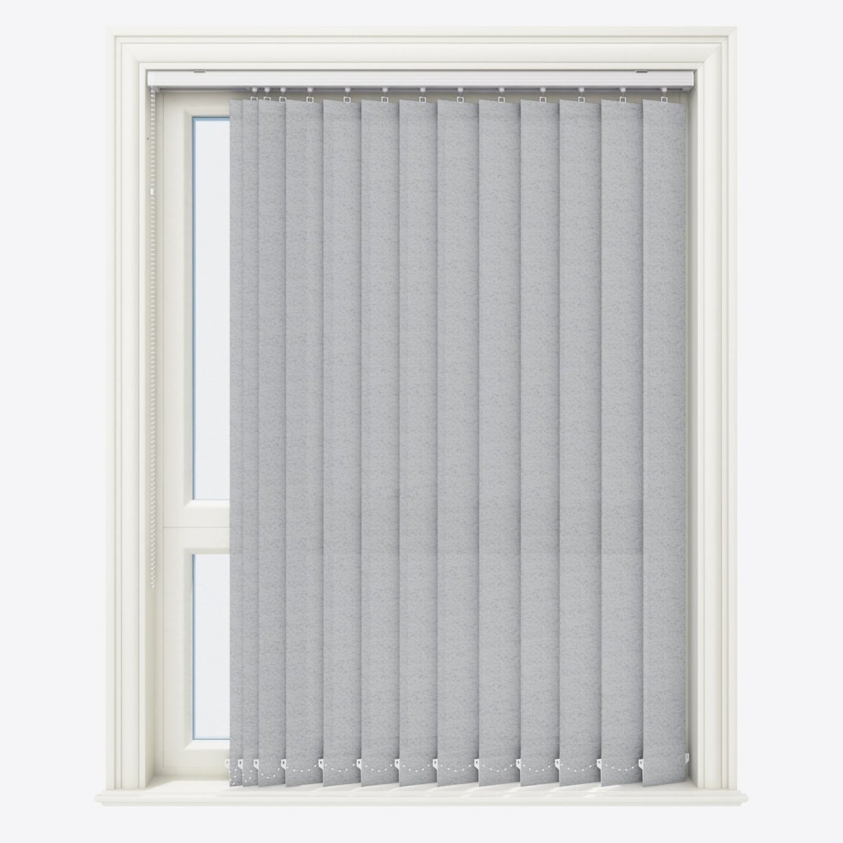 Bali Titanic Grey Vertical Blinds - Zen Shades