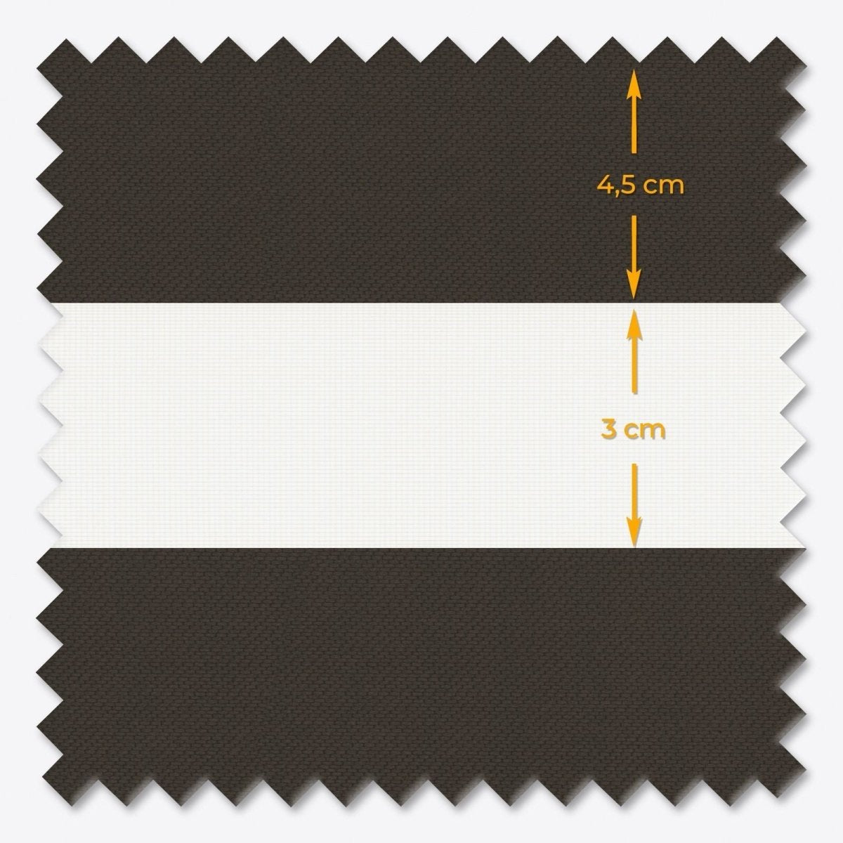 Blackout Delicacy Dark Brown Day & Night Blinds - Zen Shades