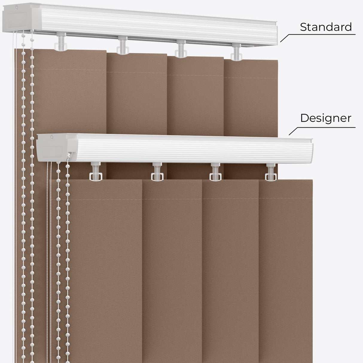 Colori Amphora Vertical Blinds - Zen Shades