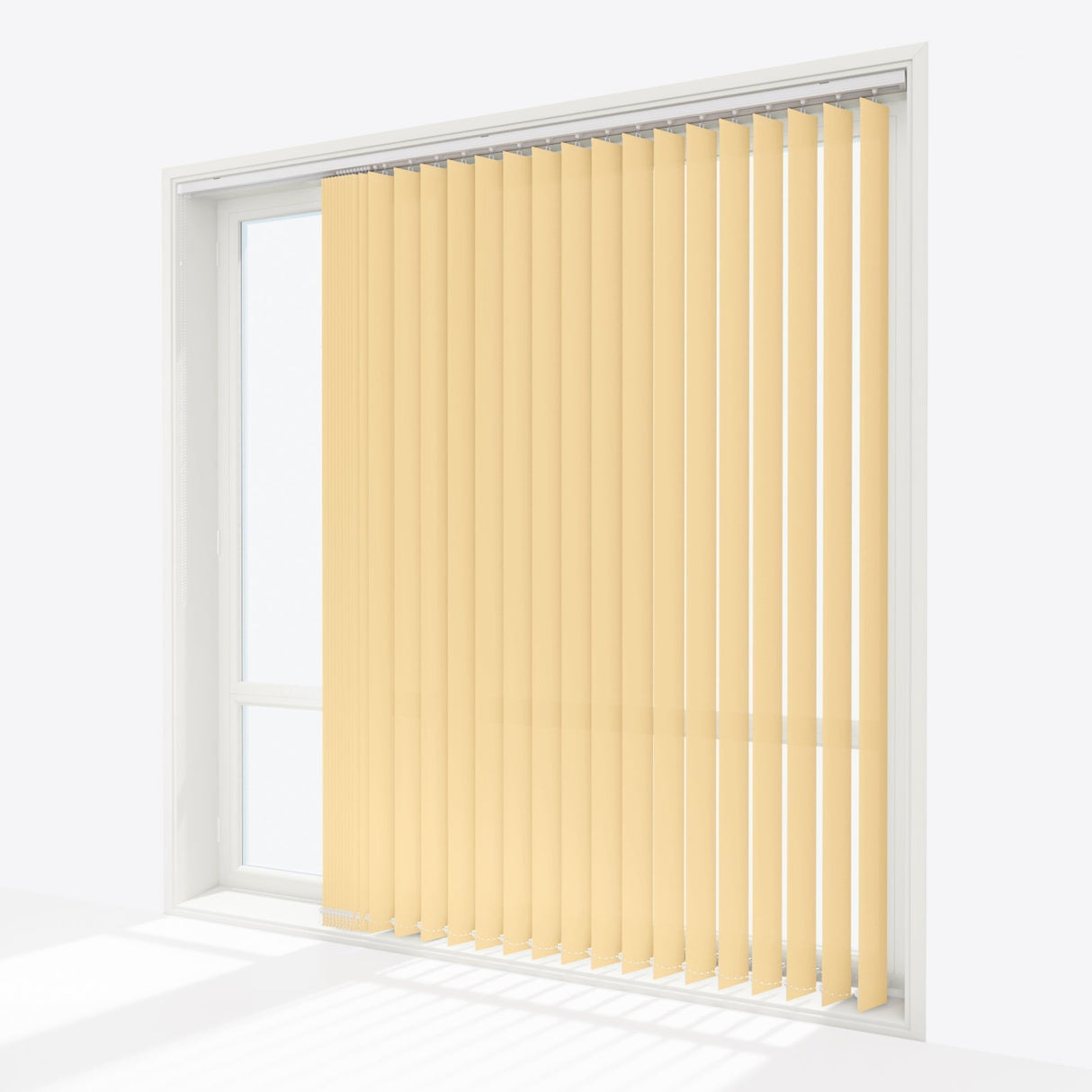 Colori Apricot Gelato Vertical Blinds - Zen Shades