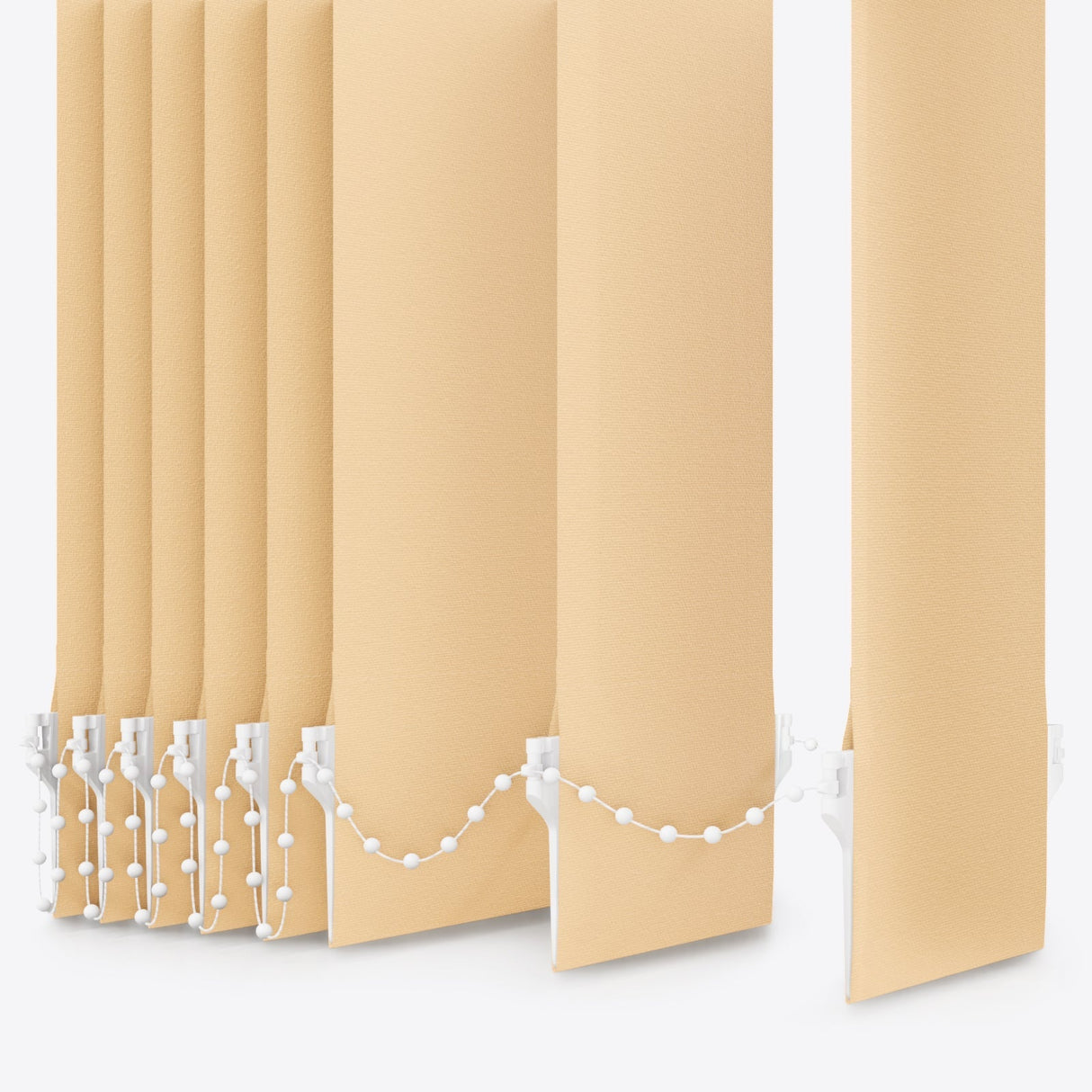 Colori Autumn Blonde Vertical Blinds Replacement Slats - Zen Shades