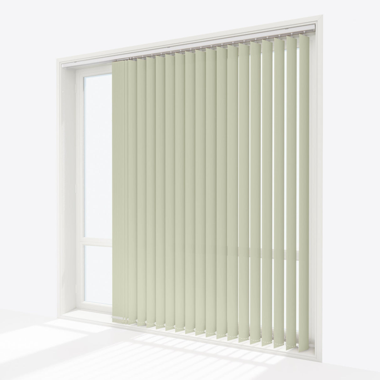 Colori Spring Grey Vertical Blinds - Zen Shades
