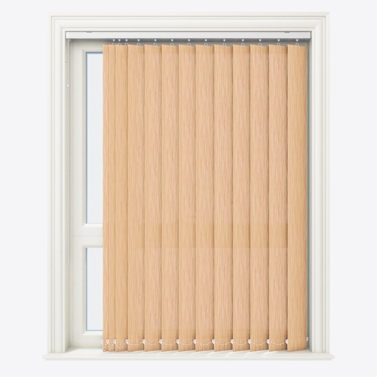 Gabi Porcini Vertical Blinds - Zen Shades