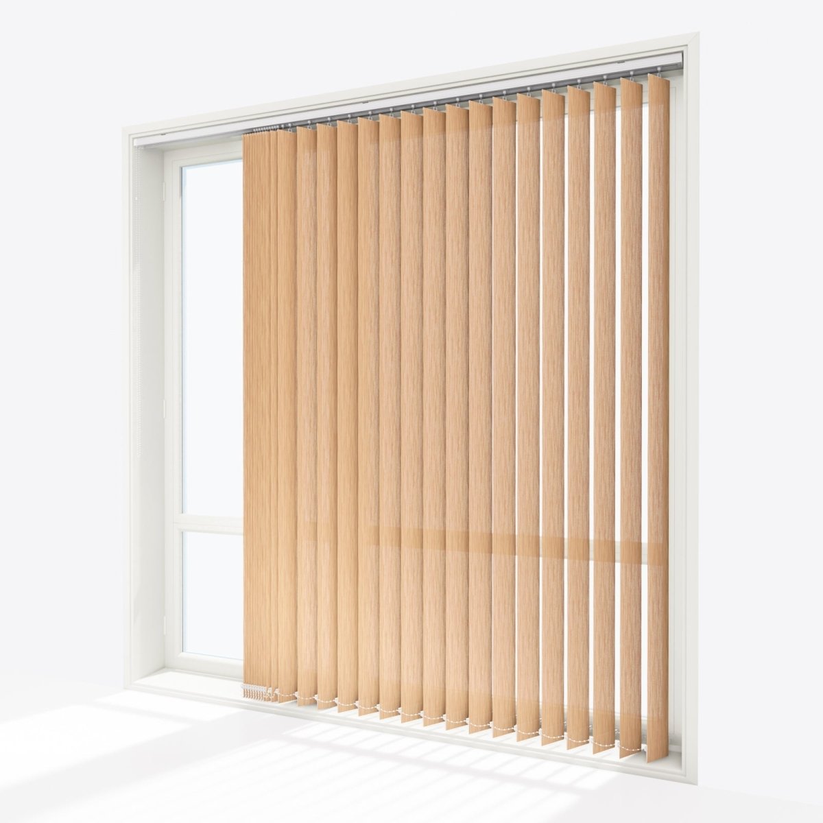 Gabi Porcini Vertical Blinds - Zen Shades