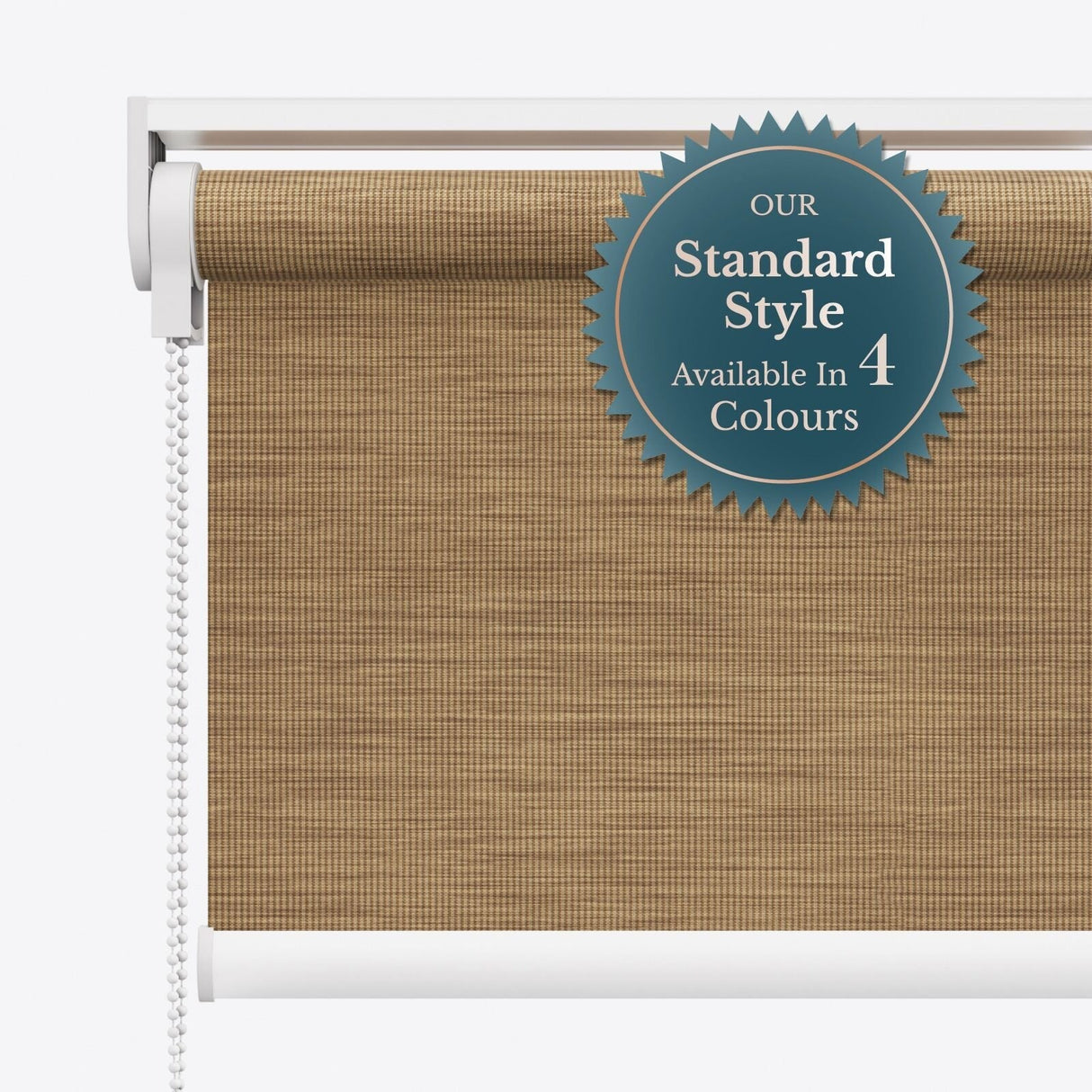 Hampton Peanut Butter Roller Blinds - Zen Shades