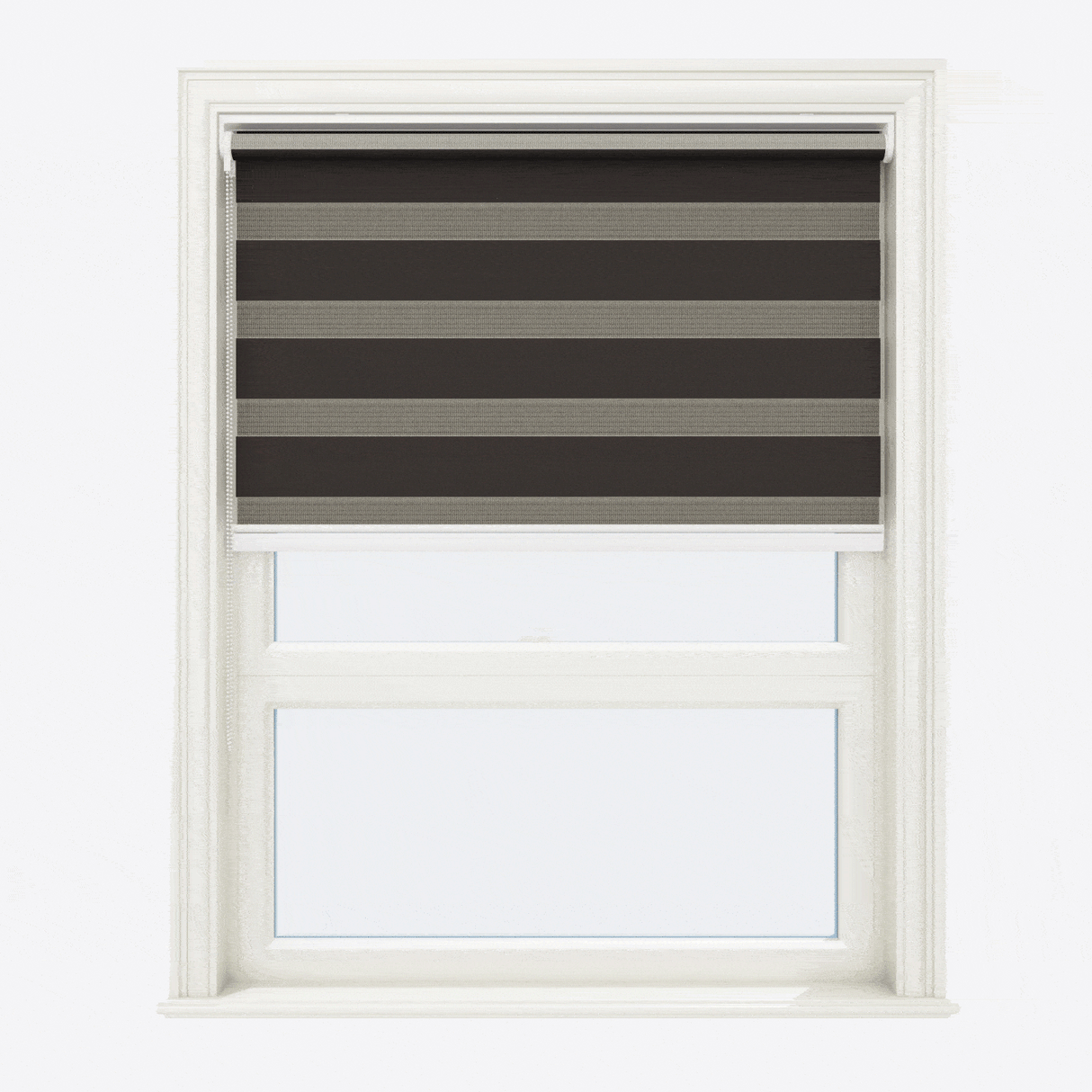 Импресия Ден и Нощ Щори Blackout Mahogany