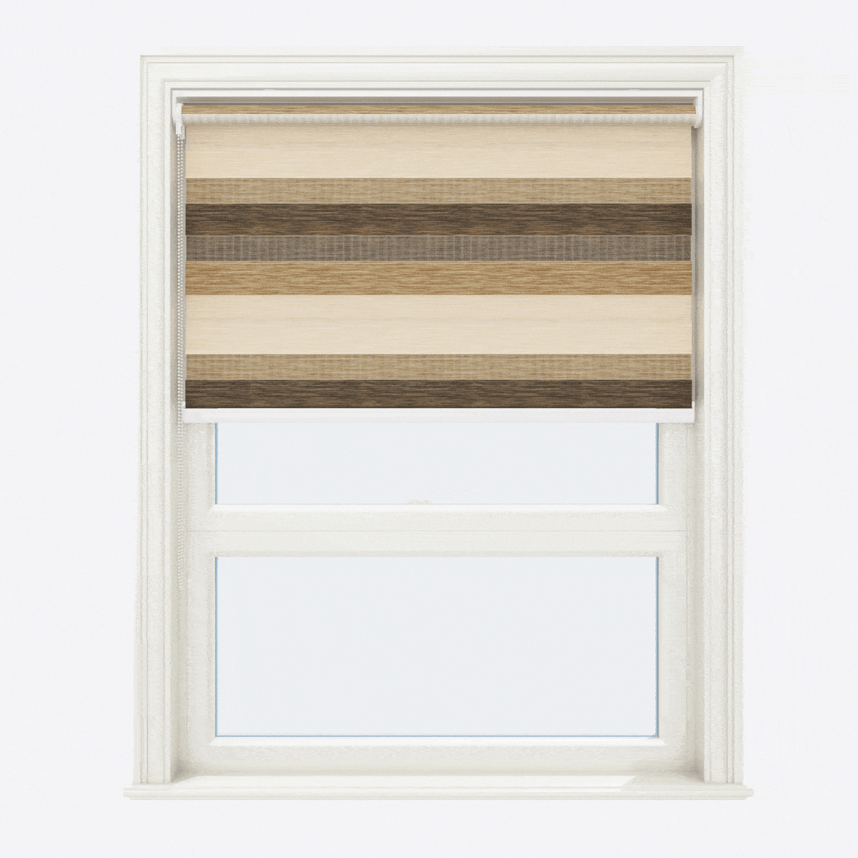 Импресия Ден и Нощ Щори Wood TriTone Timber Cream