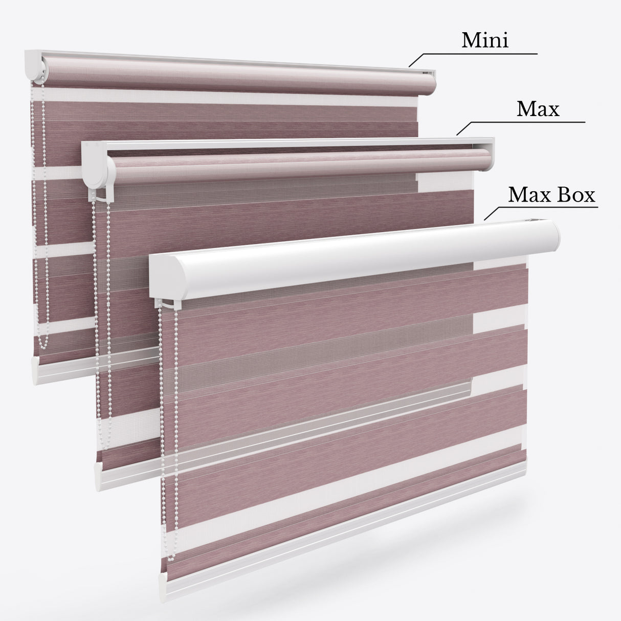 Импресия Ден и Нощ Щори Wood Allure Twilight Mauve