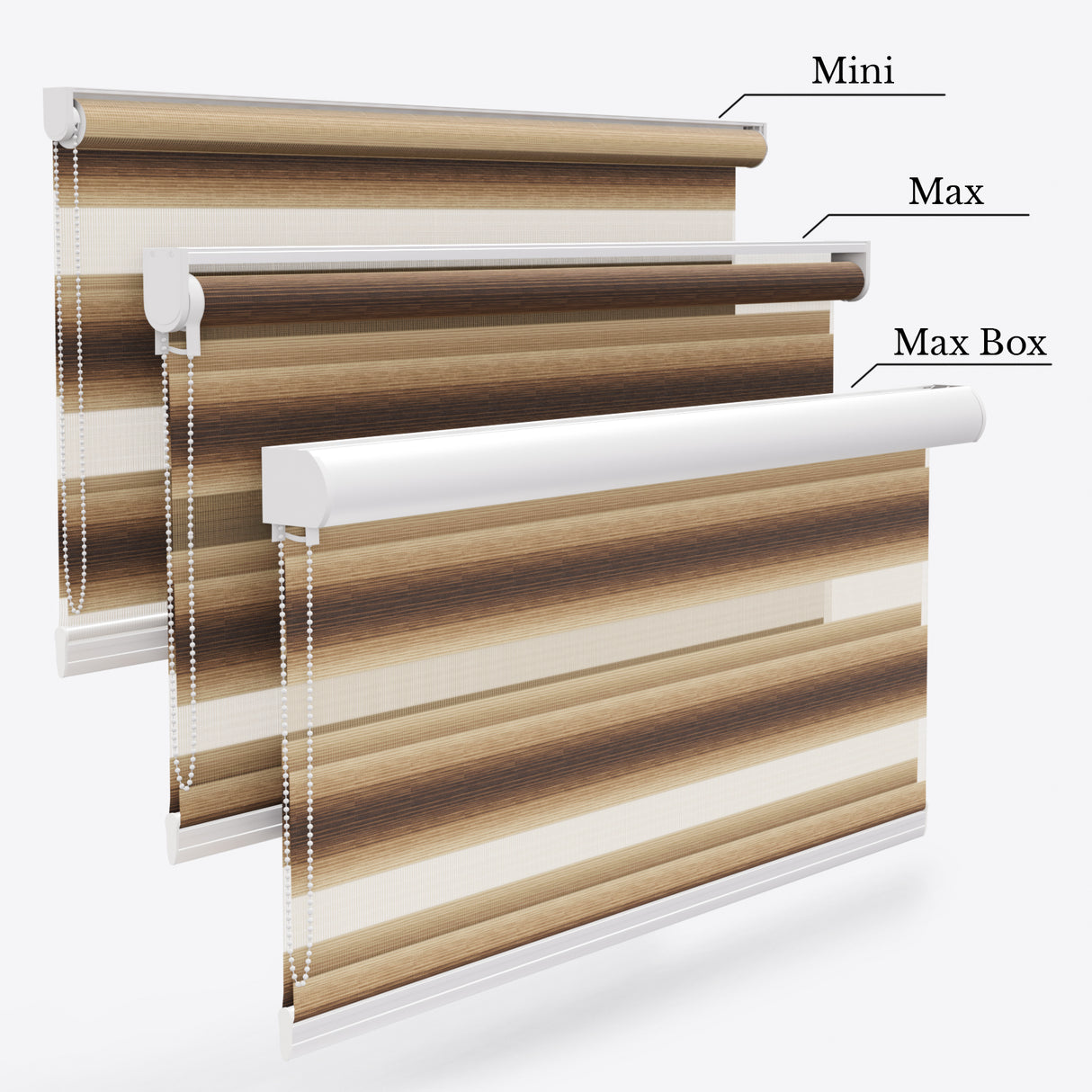 Импресия Ден и Нощ Щори Wood Allure Cocoa