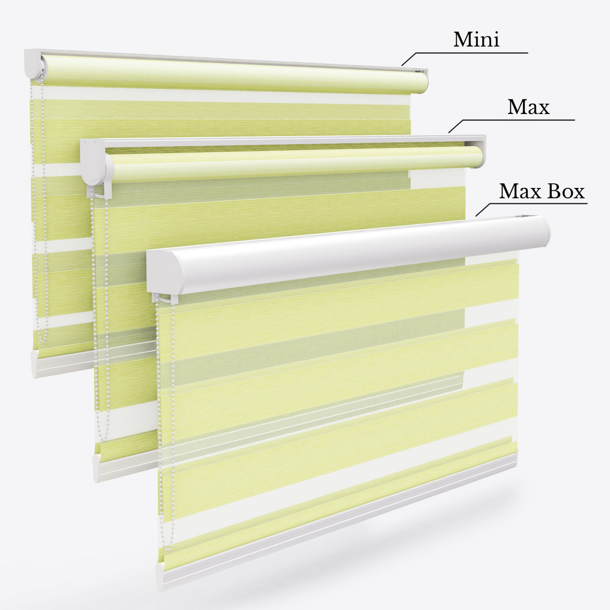 Импресия Ден и Нощ Щори Wood Allure Pale Green