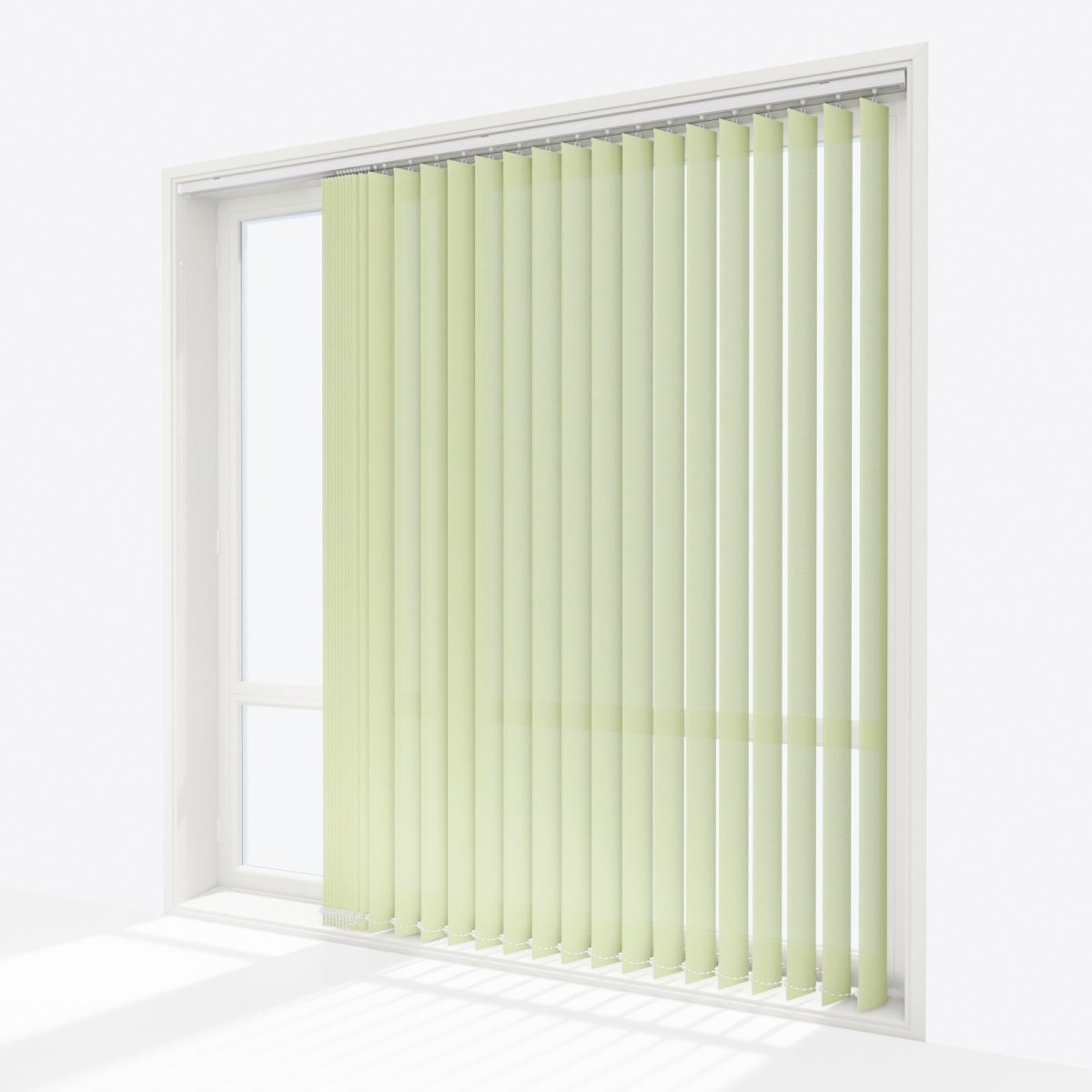 Pencil Stripe Margarita Vertical Blinds - Zen Shades