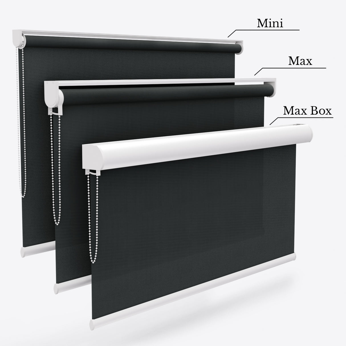 Руло Щори DS Sunscreen Onyx Black