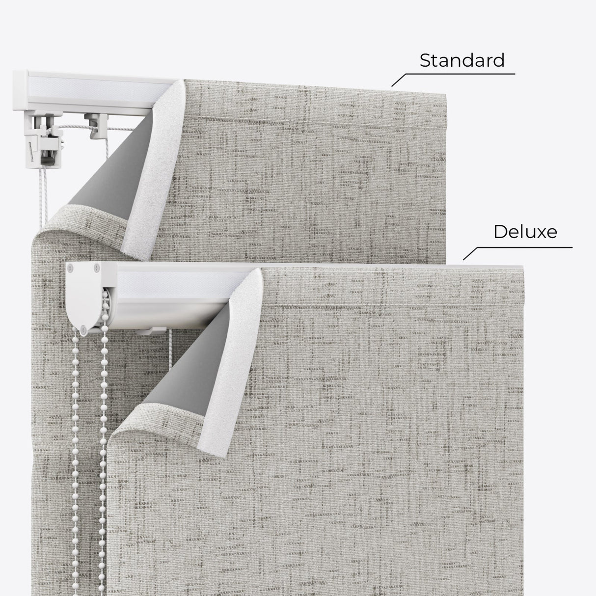 Island Fossil Blackout Roman Blinds