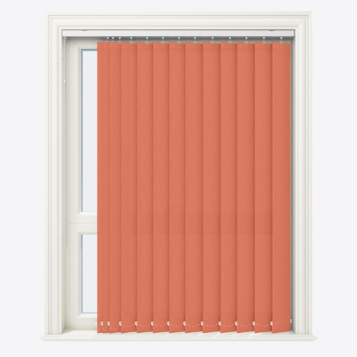 Solo Mandarin Orange Vertical Blinds - Zen Shades