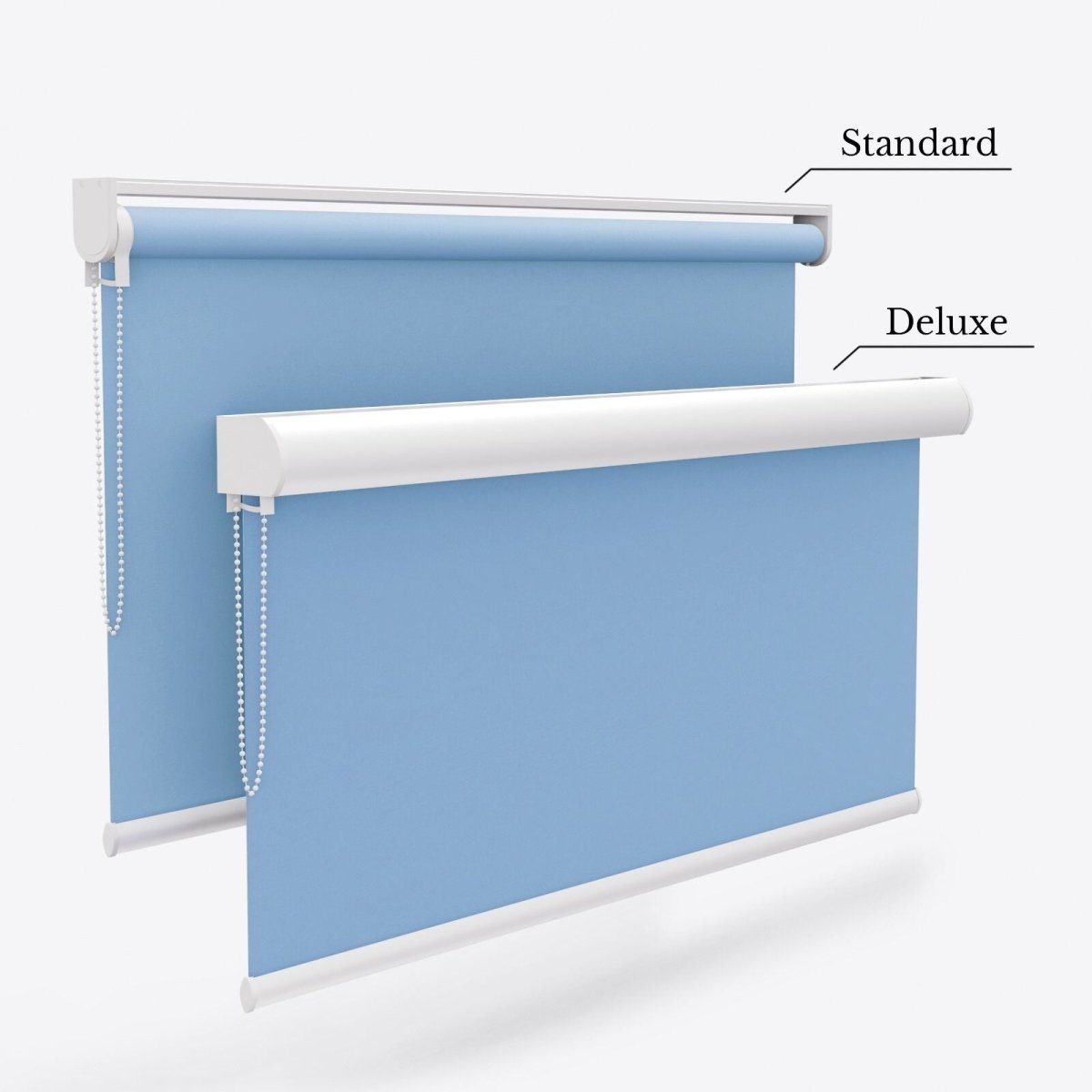 Spirit Blue Bell Roller Blinds - Zen Shades