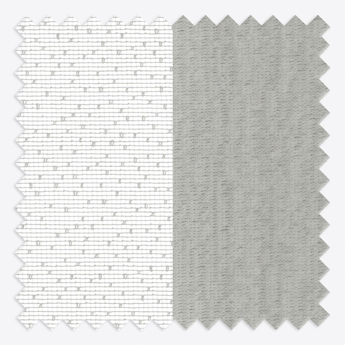 Spotted Flint Gray Day & Night Vertical Sheer 40cm - Zen Shades