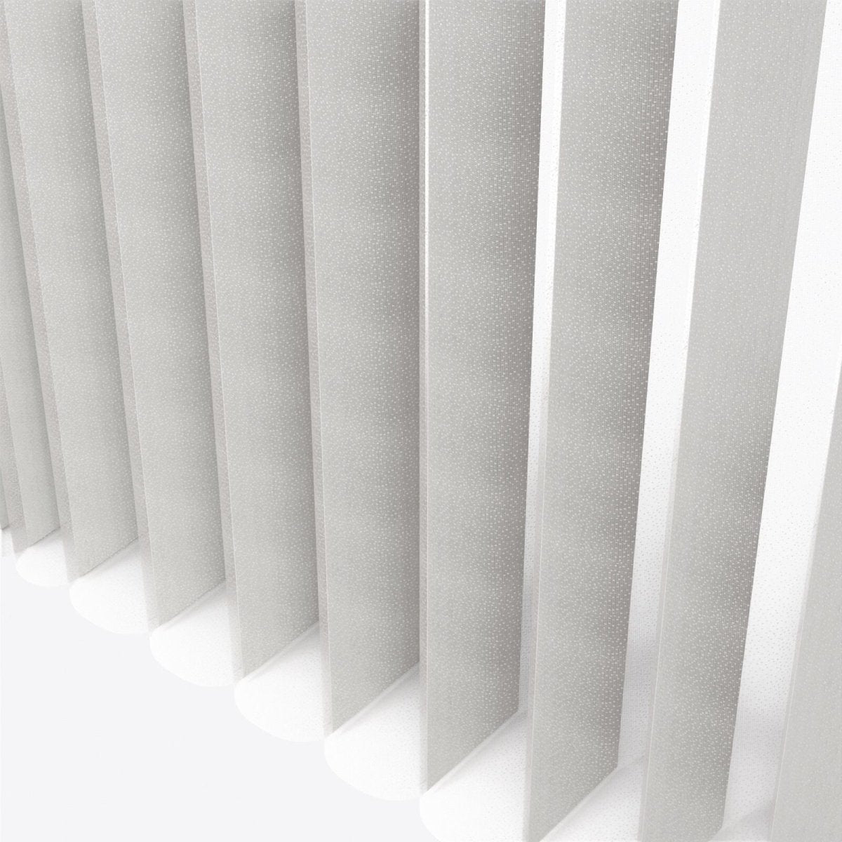 Spotted Flint Gray Day & Night Vertical Sheer 40cm - Zen Shades