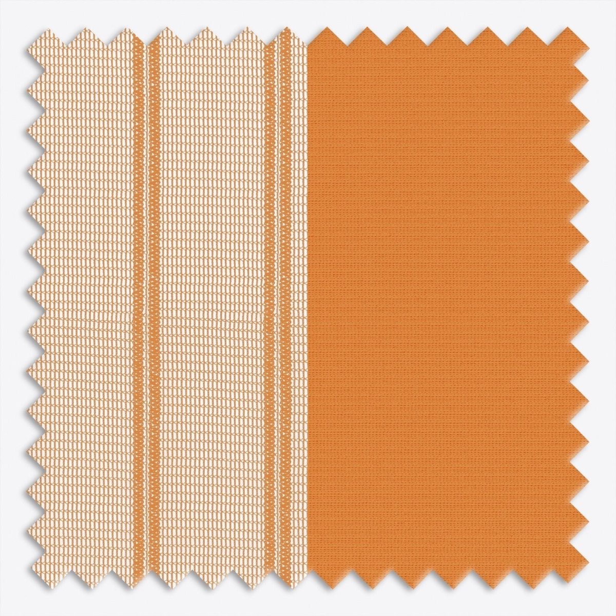 Stripe Apricot Tan Day & Night Vertical Sheer 40cm - Zen Shades