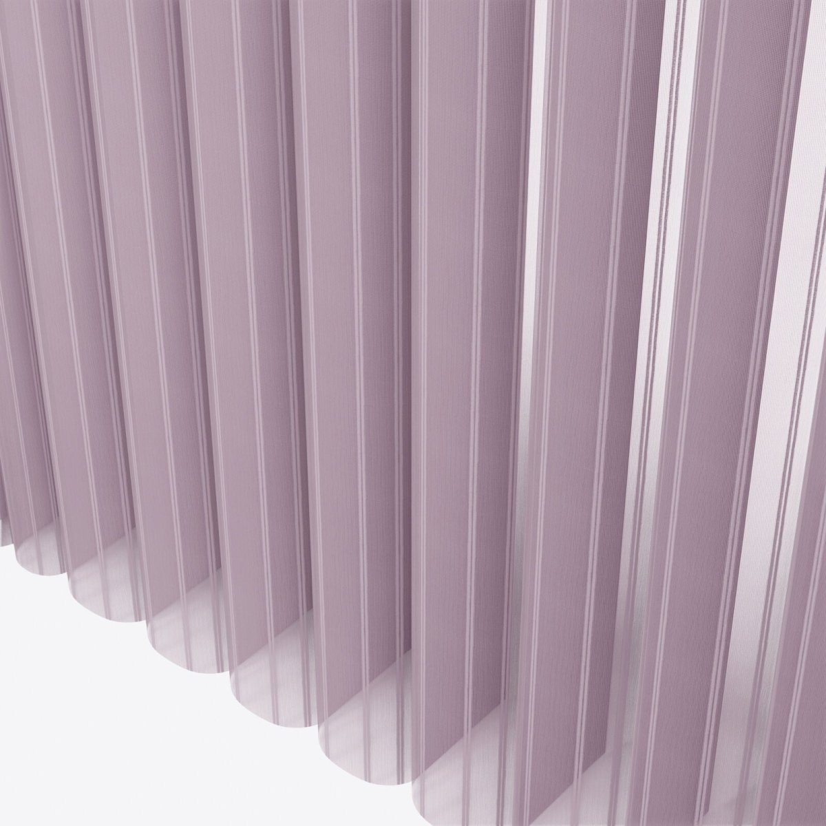 Stripe Elderberry Day & Night Vertical Sheer 40cm - Zen Shades