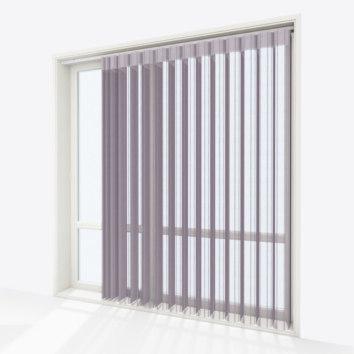 Stripe Sparrow Day & Night Vertical Sheer 40cm - Zen Shades