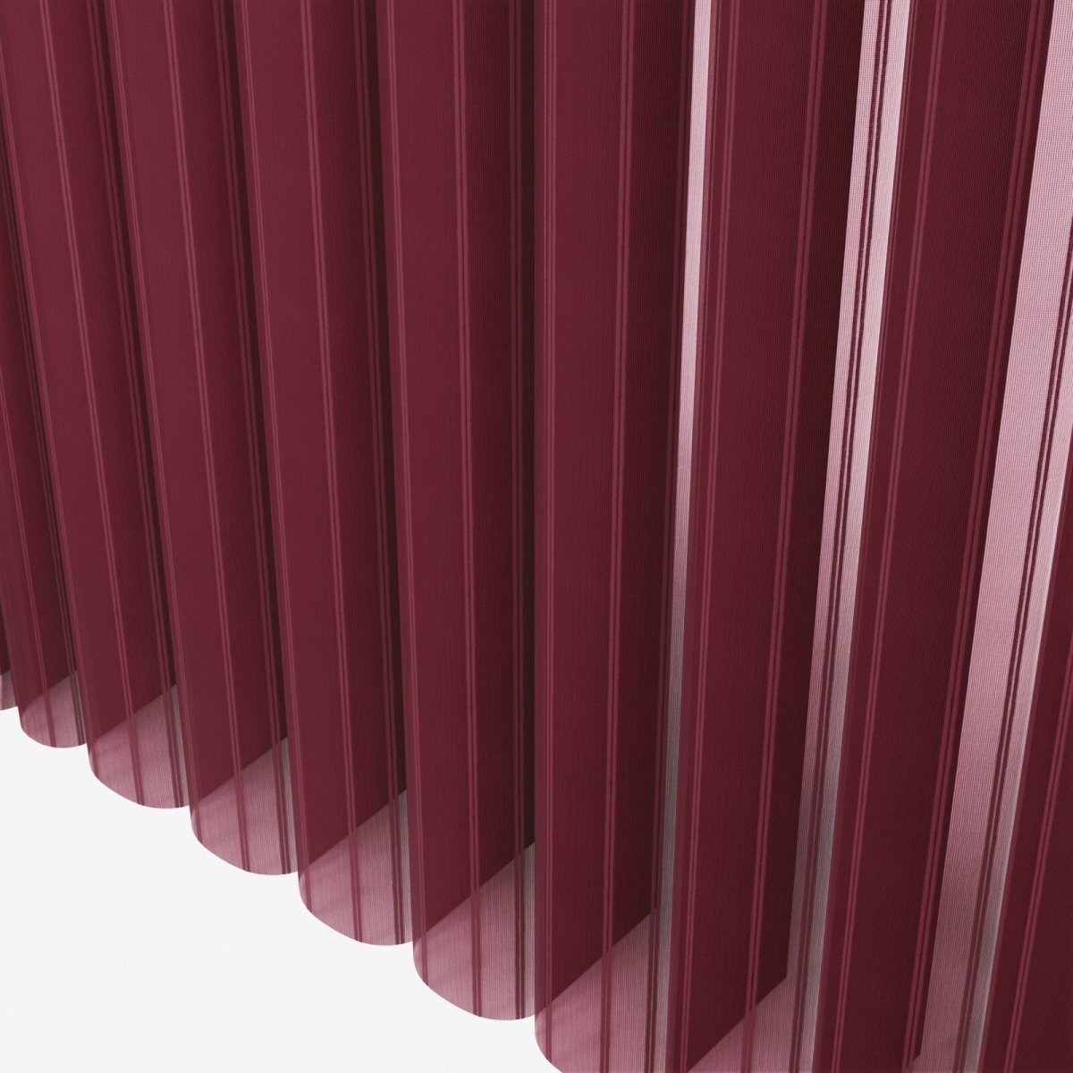 Stripe Syrah Day & Night Vertical Sheer 40cm - Zen Shades