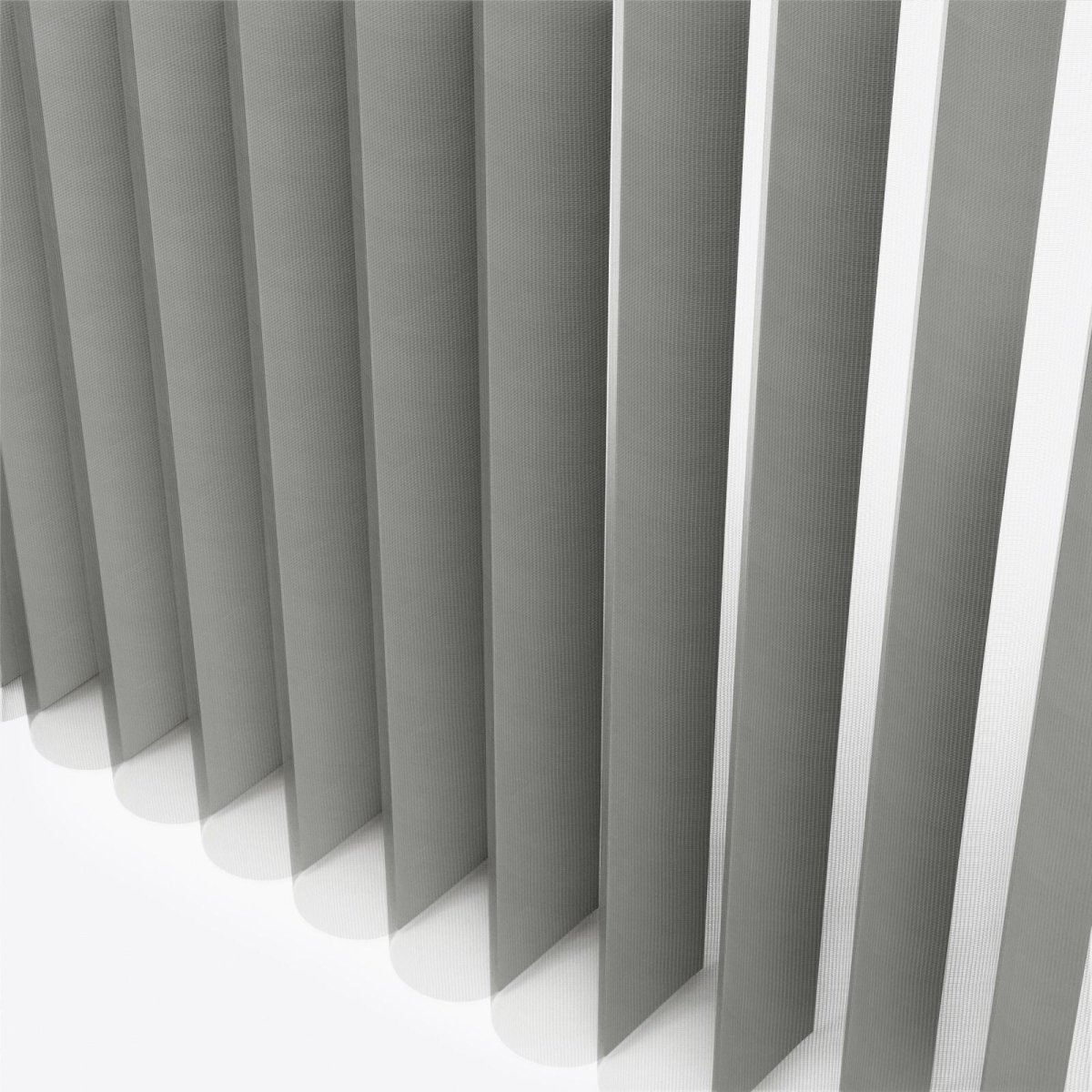 Supreme Dove Grey Day & Night Vertical Sheer 33cm - Zen Shades