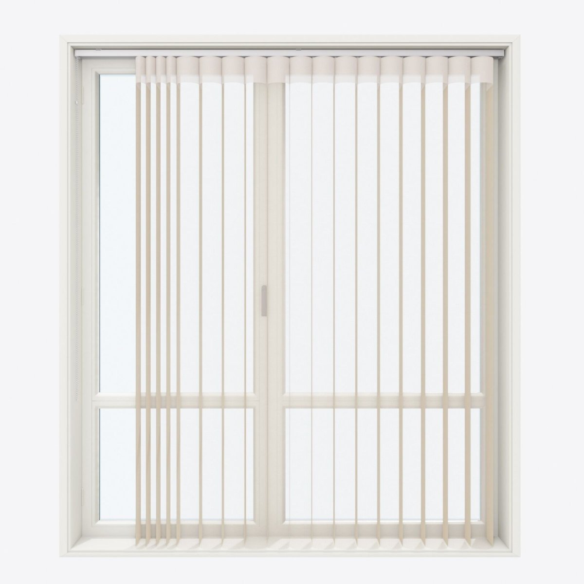 Supreme Fields of Rye Day & Night Vertical Sheer 33cm - Zen Shades