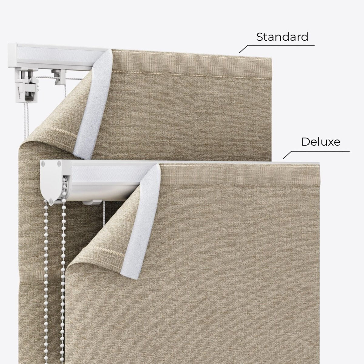 Valeria Fields of Rye Roman Blinds - Zen Shades