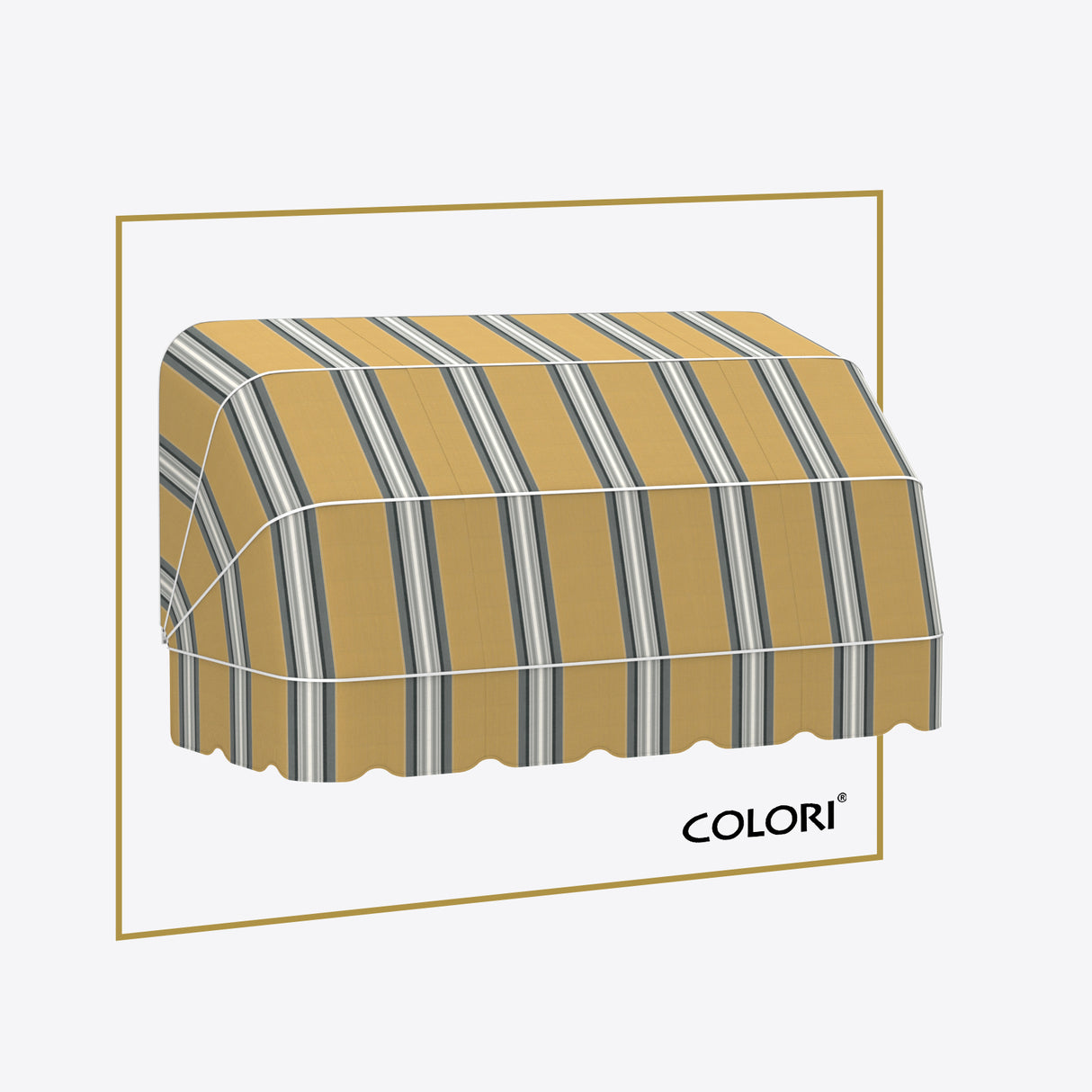 Сенник Кабрио Mustard Grey