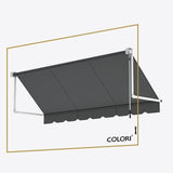 Сенник Падащо Рамо Класически Dark Grey