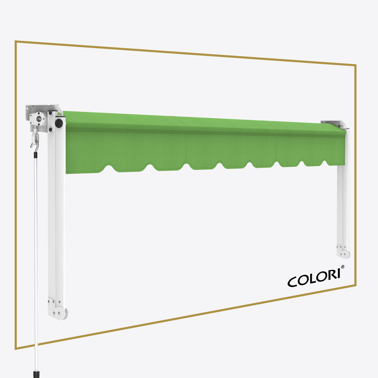 Сенник Падащо Рамо Класически Parrot Green