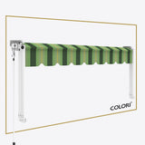 Сенник Падащо Рамо Класически Vivid Verde