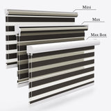 Импресия Ден и Нощ Щори Blackout Delicacy Dark Brown