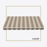 Резервно платнище за тента Elegant Ray Chocolate