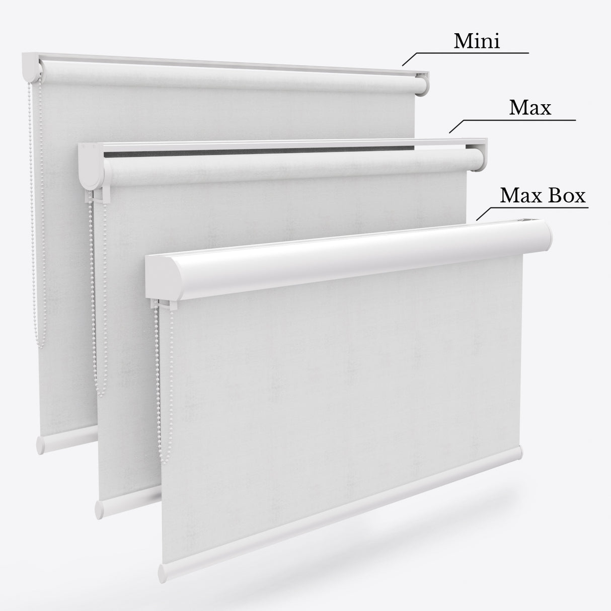 Руло Щори Blackout Glamour White Onyx