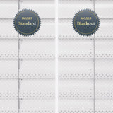 Хоризонтални Алуминиеви Щори 25мм Perforated White