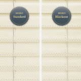 Хоризонтални Алуминиеви Щори 25мм Perforated Cream