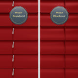 Хоризонтални Алуминиеви Щори 25мм Gloss Signal Red