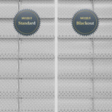 Хоризонтални Алуминиеви Щори 25мм Perforated Silver