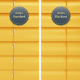 Хоризонтални Алуминиеви Щори 25мм Gloss Lemon Yellow