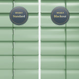 Хоризонтални Алуминиеви Щори 25мм Gloss Mint Green