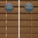 Хоризонтални Алуминиеви Щори 25мм Woodgrain Pecan